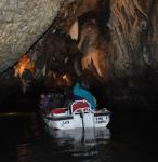 Podzemní plavba - klasická atrakce Punkevní jeskyně